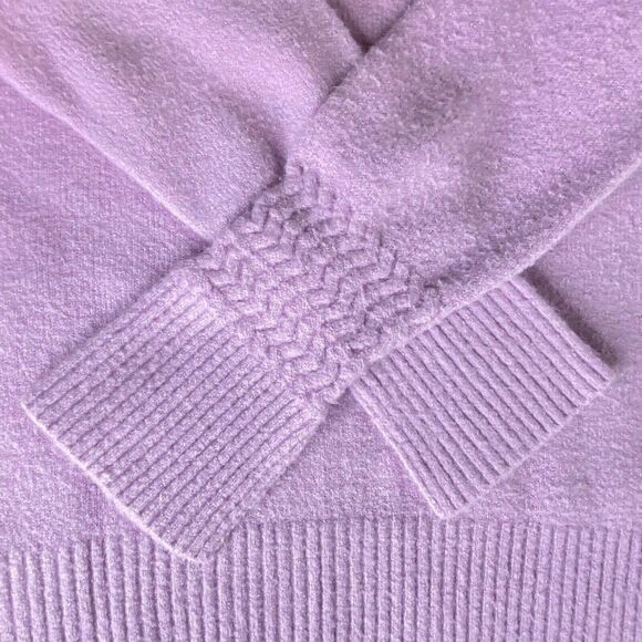 J.O.A. Light Purple Pullover Sweater Size M - Picture 4 of 4